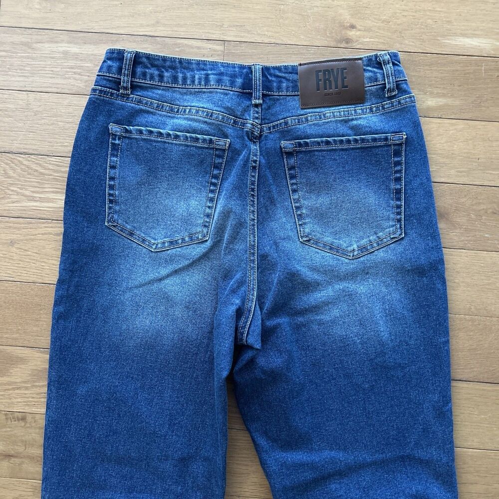 FRYE Women’s Straight Denim Jeans Women's Size 6/28 - Picture 6 of 8